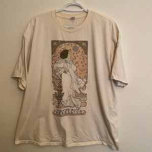 Star Wars Princess Leia Alphonse Mucha t shirt